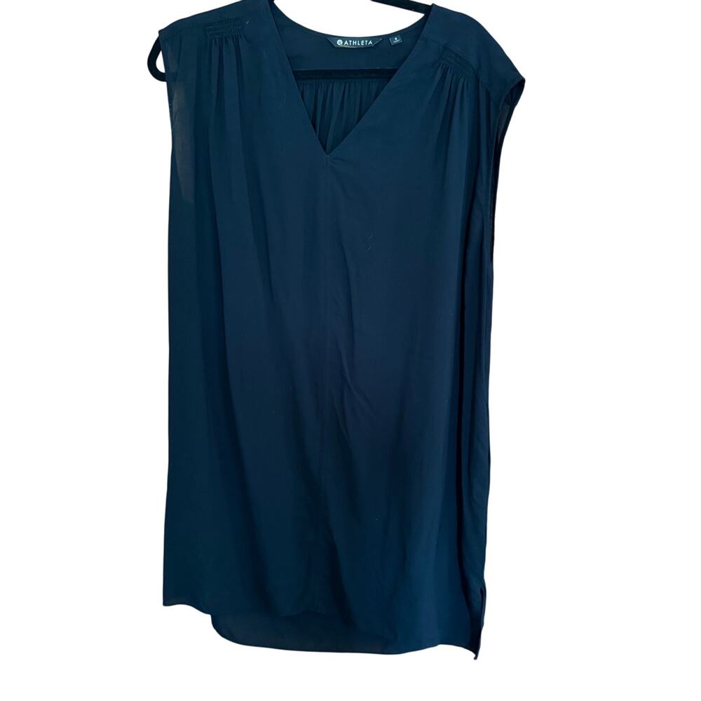 Women’s Athleta Black swim coverup/dress sz S Preowned 100% Modal